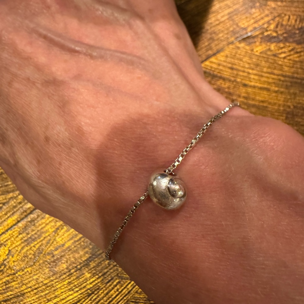 Mignon Faget Sterling Silver Snail Bracelet